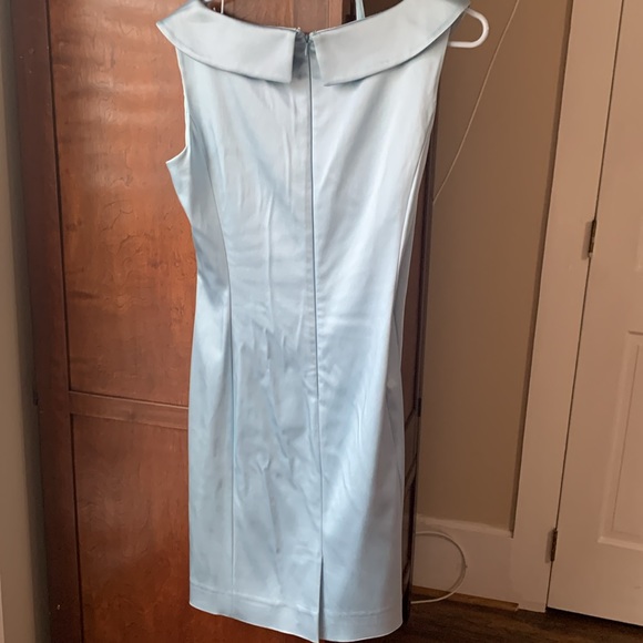 Light blue (powder blue), lined, size 10, dress. - Picture 4 of 10